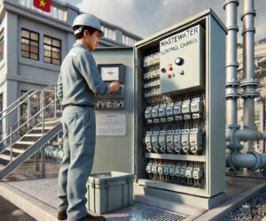 Tủ Điện Nước Thải Trường Học Th06