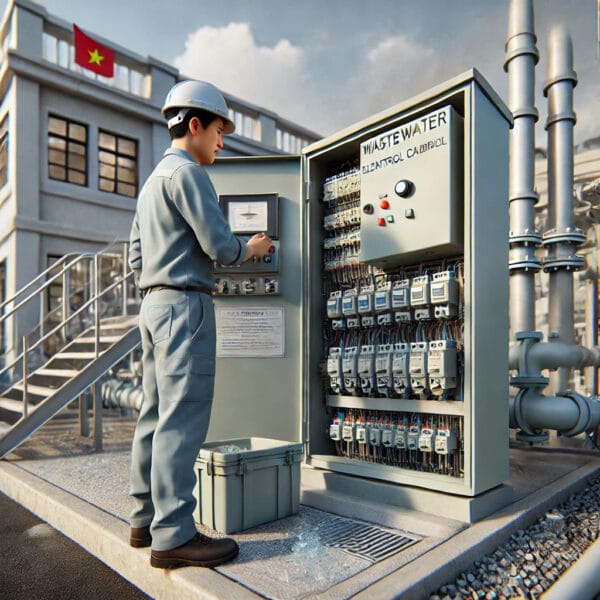 Tủ Điện Nước Thải Trường Học Th06